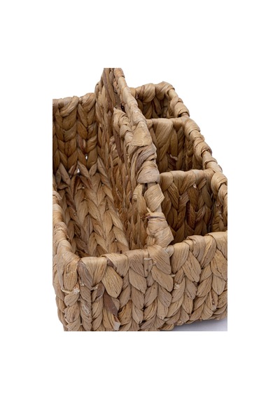 Koza Home Meander El Yapımı Su Sümbülü Kaşıklık 8953 24x17x16 Cm Naturel
