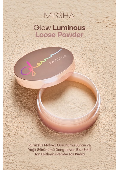 Missha Glow Luminous Loose Powder Pembe