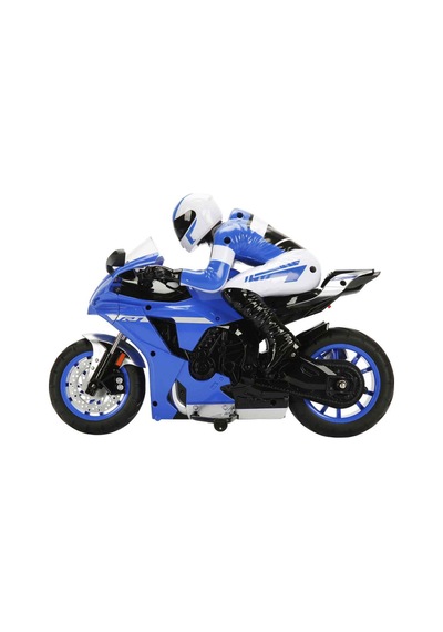1:6 Ölçekli Uzaktan Kumandalı Yamaha R1 Spor Motosiklet 6 Yaş+ Refleks Ve Motor Gelişimi Mavi