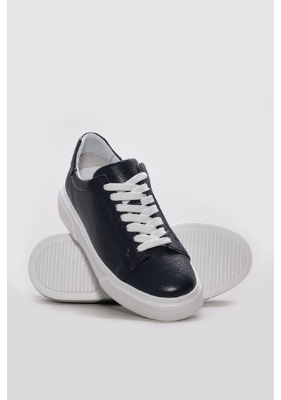 Fast Step Hakiki Deri Erkek Casual Ayakkabı 216ma888 Lacivert