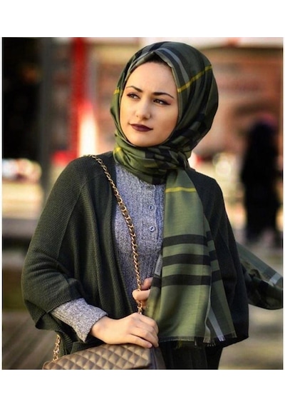 Burberry Şal Haki Yeşil Haki Yeşil