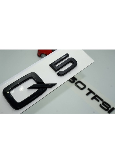 Audi Q5 50 Tfsi Parlak Siyah Abs 3m 3d Bagaj Yazı Logo