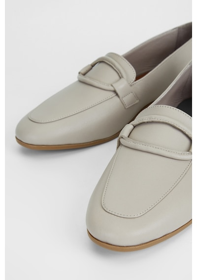 Valmenti Kadın Taş Dr Hakiki Deri Loafer Ayakkabı 824 3405 Bn Ayk Sk23/24 Taş