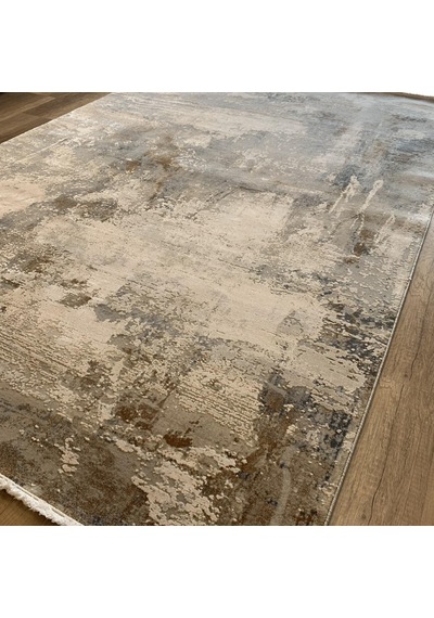 Hoom Rugs Association 63320 Koyu Gri Modern Salon Halısı Çok Renkli