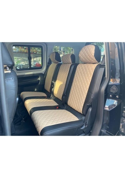 Volkswagen Caddy Araca Özel Deri Oto Koltuk Kılıfı (500736405)