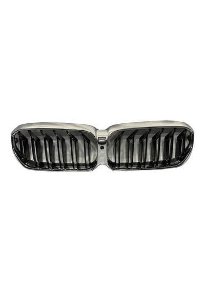 Autogp Bmw G30 Lci M5 Ön Panjur Izgara Böbrek Silver 2020+ Tk 31-05-g30.2-m5-sil