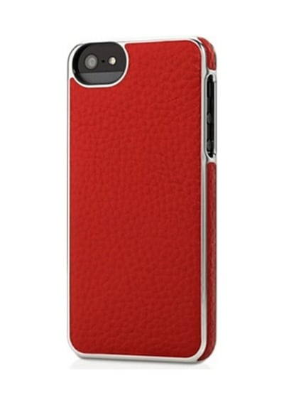 Apple Uyumlu iPhone Adopted Se 5s 5 İle Deri Wrap Kılıf Kırmızı Aph11156