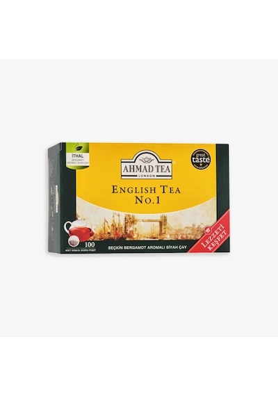 Ahmad Tea English Tea No.1 100 Lü Demlik Poşet
