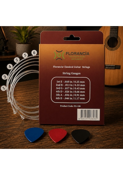Florancia Fg-100 Klasik Gitar Tel Seti