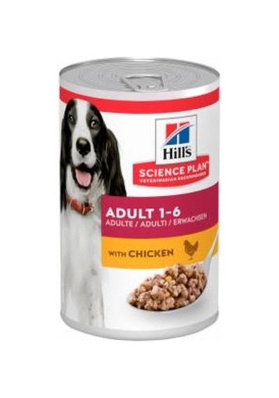 Hill's Tavuklu Konserve Yetişkin Köpek Maması 6 x 370 G