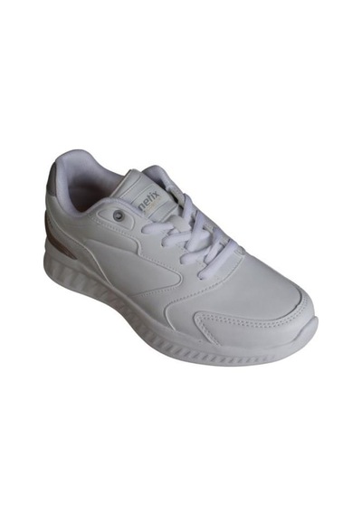 Kinetix Kadın Beyaz Cilt Comfort Taban Sneaker Yürüyüş Spor Ayakkabı Beyaz