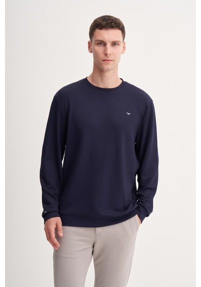 Cazador 53140 Erkek Bisiklet Yaka Sweatshirt Laci