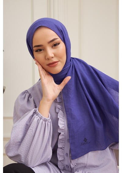 Silk Home Organik Jazz Şal 78003-22 Eflatun