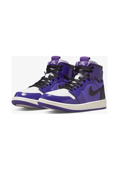 Nike Air Jordan 1 Zoom Air Comfort Sneaker Court Purple/black Court Purple/black