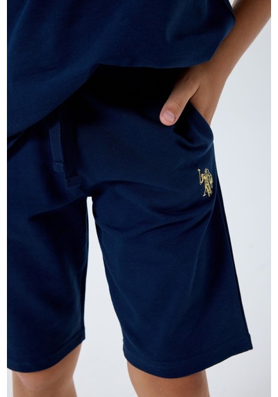 U.s. Polo Assn. Erkek Çocuk Lacivert Bermuda Takım Us2425-c-v1 Lacivert