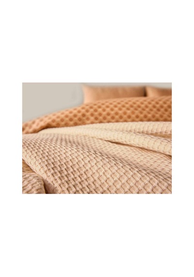 Doqu Home Casual Nevresim Takımı / Yatak Örtüsü Seti Çift Kişilik - Vizon Bej