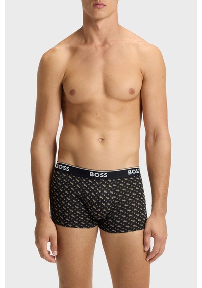 Boss Erkek Boxer 50554443 246 Siyah-haki-siyah Siyah-haki-siyah