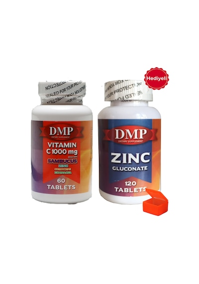 Dmp Vitamin C 1000 Mg Sambucus - Dmp Zinc Çinko Gluconate