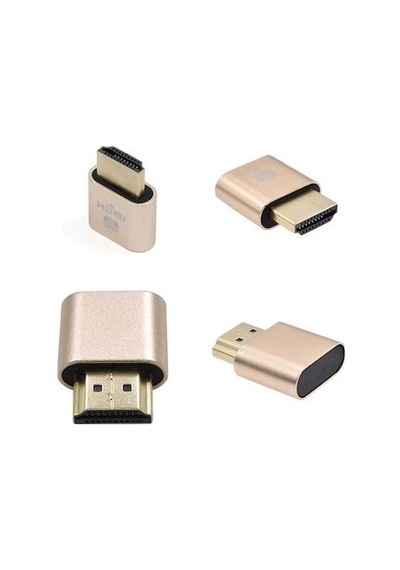 4K 60Hz Sanal HDMI to EDID Dönüştürücü Sanal Ekran Kartı Dummy