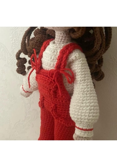 Amigurumi Bebek Örgü Kırmızı