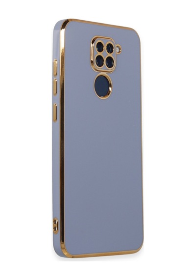 Xiaomi Redmi Note 9 Uyumlu Kılıf Volet Silikon - Mavi