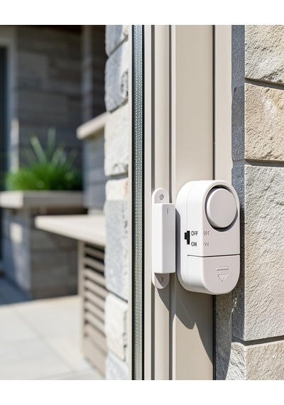 Manyetik Kapı Alarmı 90 Db Sesli Uczzz7pillikapıalarmı-1