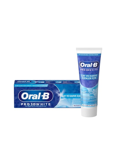 Oral-b 3d White Çay Ve Kahve İçenler İçin Diş Macunu 75 Ml - 7 Adet Tarı