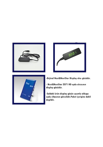 Next 2071 Hd Display Alıcı Göz