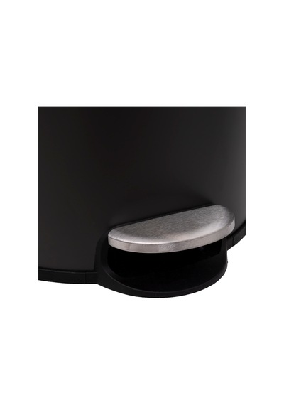 5five Çöp Kovaları Simply Smart Bambou 30 Lt Metal Siyah