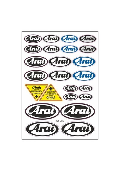 A4 Sticker 080 Tek Paket Çoklu Sticker Standart