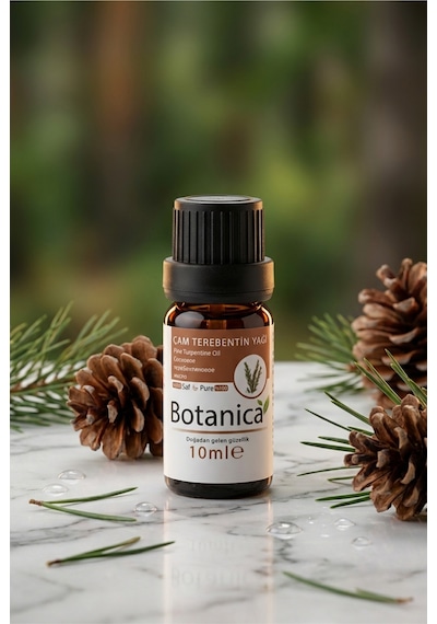 Botanica %100 Saf Çam Terebentin Yağı Rahatlatıcı Doğal Bitkisel Masaj Uçucu Damla 10 Ml 10 ML