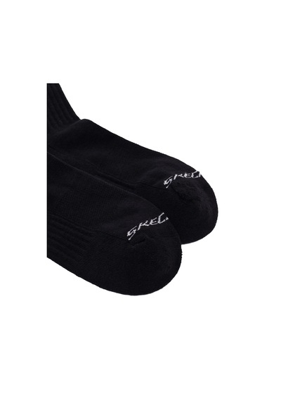 Skechers 3'lü Paket Sport Yarı Destekli Bilek Üstü Çorap Unisex Siyah Çorap S2520320-3817