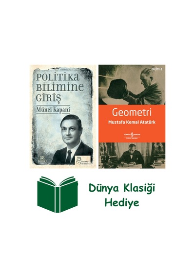 Politika Bilimine Giriş + Geometri + Dünya Klasiği Hediye
