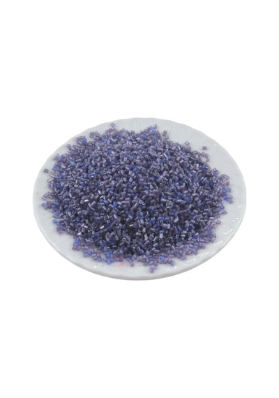 Kesme Boncuk Janjanlı Kırık Lila 2x1,5 Mm 90 Gr