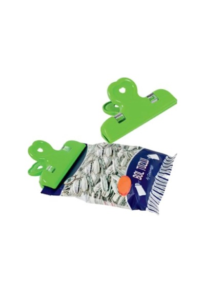 2&apos Li Pratik Torba Paket Ve Poşet Kapatıcı Kilitli Klips Mandal Go-53-vice 03653