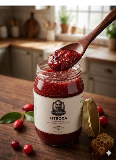 Bekir Pehlivan Naturals -fitroxa - Premium Biberiye Ve Sinameki İçerikli Doğal Form Macunu 420g