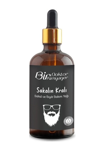 Bir Doktor Bir Kimyager Sakalın Kralı Sakal ve Bıyık Bakım Yağı 100 ML