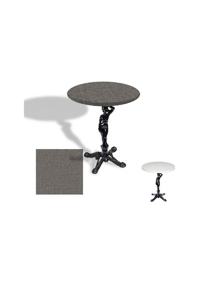 Çipa 1003 Döküm Ayak Yuvarlak Masa Çap 90cm - Werzalit, Wermodin Ve Allzalit Tabla - Twister Çok Renkli Çipa 1003 Döküm Ayak Yuvarlak Masa Çap 90cm - Werzalit, Wermodin Ve Allzalit Tabla - Twister Çok Renkli