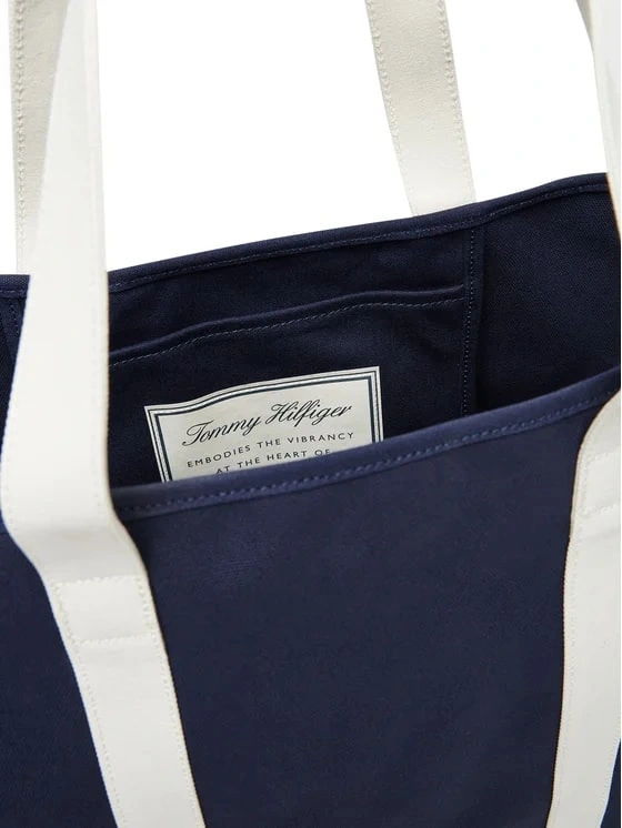 Tommy Hilfiger Kadın El Çantası Am0am13557c7g Mavı