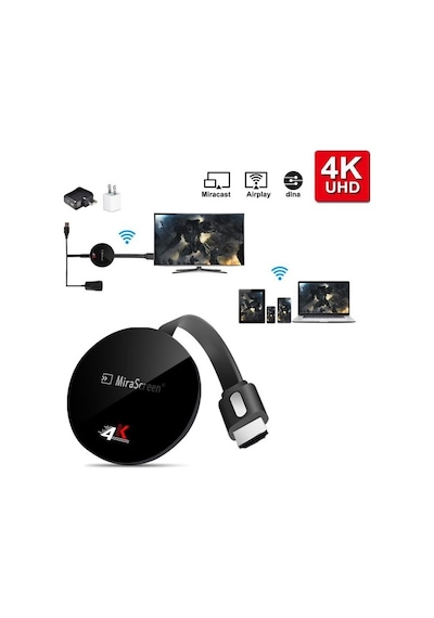 Mirascreen G7 Plus 4K Uhd Görüntü Aktarım Cihazı Uyumlu iOS-Android