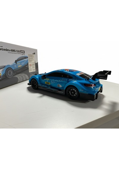 Ctoy 1:16 Mercedes Amg C63 Uzaktan Kumandalı Yarış Arabası 04938 Mavi Çok Renkli
