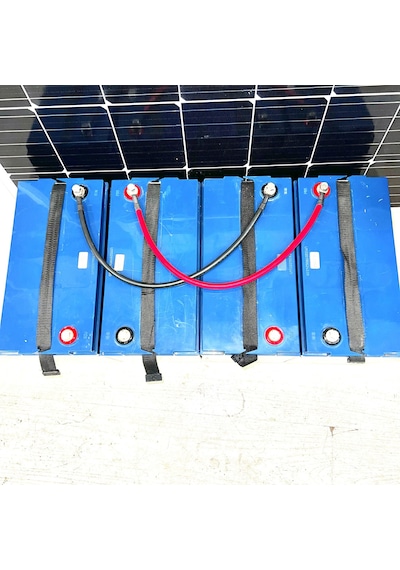 2 Adet 25 Mm2 Akü Paralel Bağlantı Kablosu 200 Cm Pabuçlu