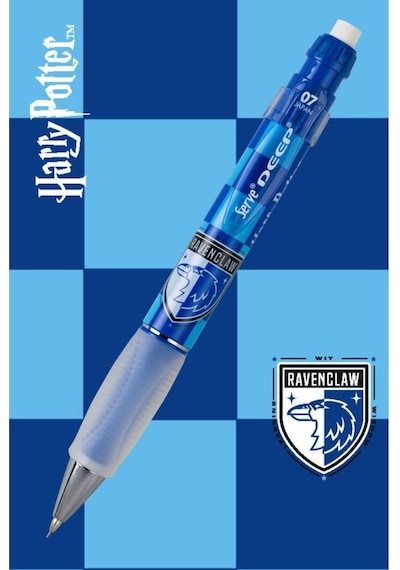 Serve Deep Harry Potter 0.7 Versatil Kalem Mavi Damalı Ravenclaw