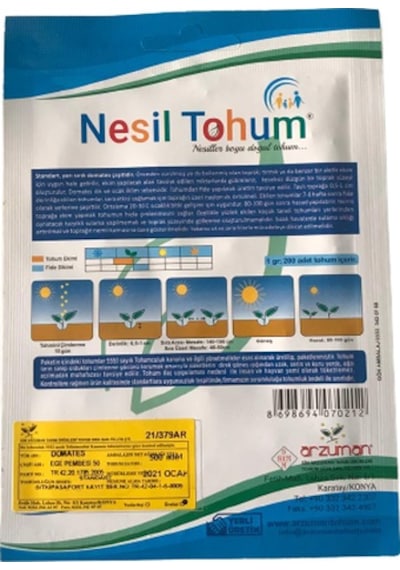 Domates Marmande Atalık Tohum 3 Adet
