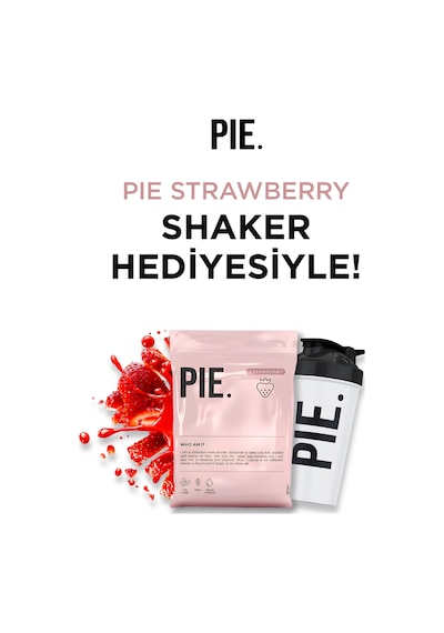 Pıe. Proteinli Öğün Tozu /vücut Ağırlığı Kontrolü İçin Diyetin Yerini Alan Gıda / Strawberry