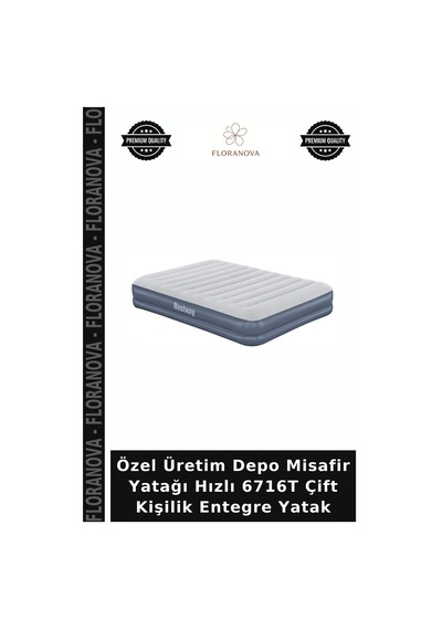 Özel Üretim Depo Misafir Yatağı Hızlı 6716t Çift Kişilik Entegre Yatak