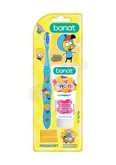 2 Adet Banat Kral Şakir Ağız Bakım Seti 25 Ml Macunlu