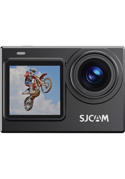 SJCAM SJ6 PRO WiFi 4K60 UHD 24MP 165° Geniş Açı 1000mAh 2”/1.3” Çift Ekranlı Aksiyon Kamerası Siyah