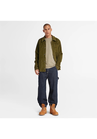 Timberland Kempshire Corduroy Chore Erkek Yeşil Ceket