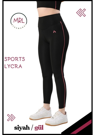 Missmaral Kadın Yüksek Bel Toparlayıcı Spor Tayt Siyah / Gül Kurusu Şerit Detaylı Lycralı Dalgıç 1041 Siyah Gül - 690831555 Siyah Gül Missmaral Kadın Yüksek Bel Toparlayıcı Spor Tayt Siyah / Gül Kurusu Şerit Detaylı Lycralı Dalgıç 1041 Siyah Gül - 690831555 Siyah Gül